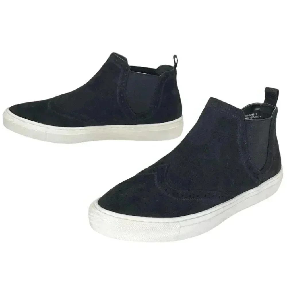 Seven Dials Darcy Black Fabric Suede Slip-On Womens Sneakers Size 8.5M - Picture 10 of 14
